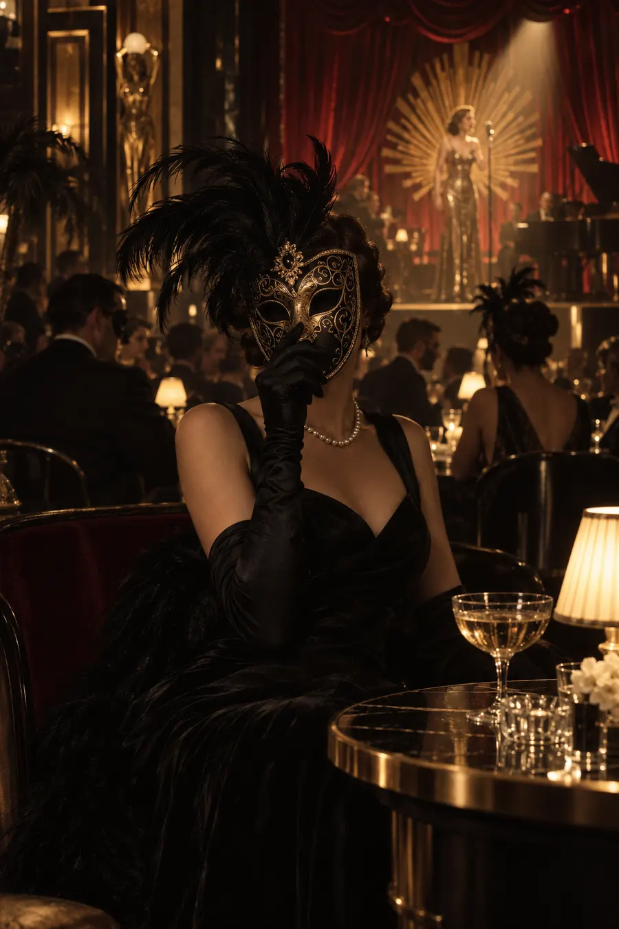 Ambiance du jeu La Masquerade