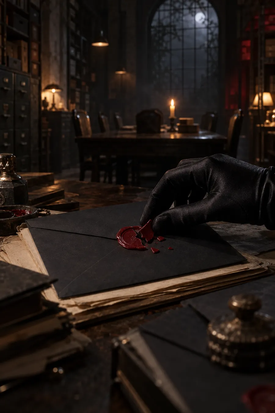 Ambiance du jeu La Récolte Noire